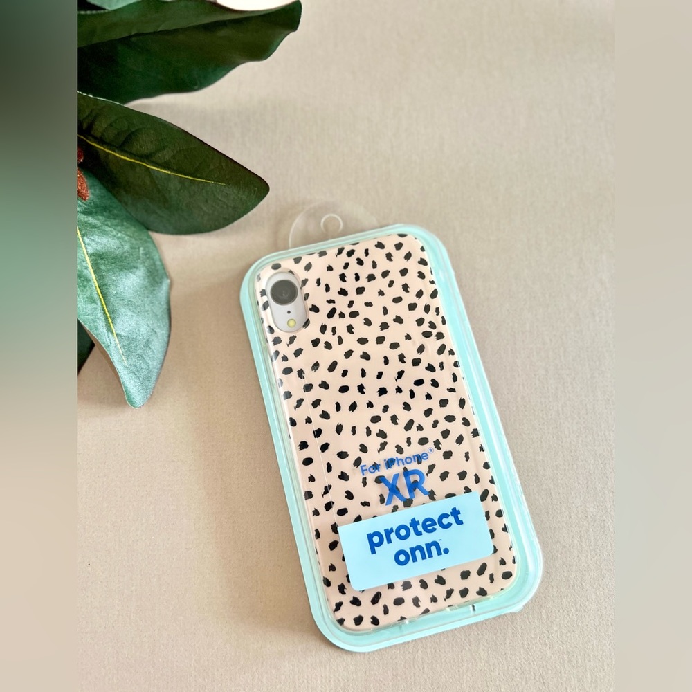 Neutral Spotted Animal Print IPhone XR Case